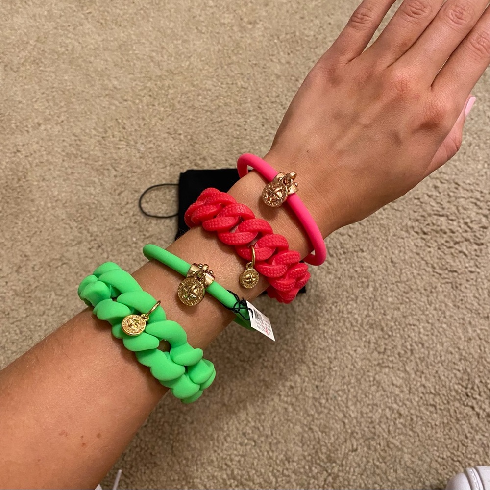 Marc Jacobs rubber bracelet collection